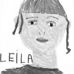 Autoritratto Leila 6 anni