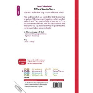 PB3 and Coco the Clown - Lecture graduée anglais - verso
