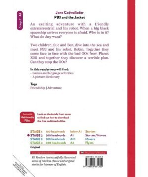 PB3 and the Jacket - Lecture graduée anglais - verso