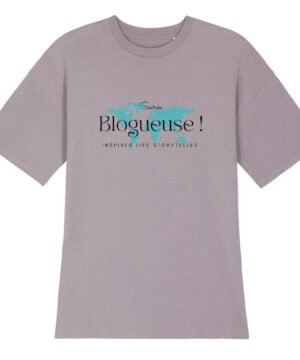 Robe T-shirt coton bio - Sacrée blogueuse ! ~ FR-EN