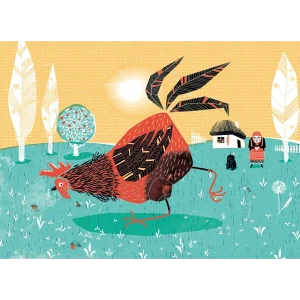callicephale Le coq er sa piecette en diamant kami rec ws