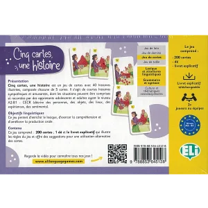 Cinq cartes une histoire jeu fle v