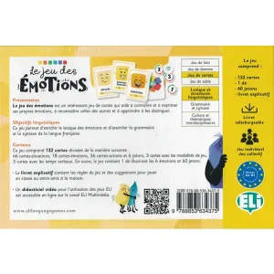 Le jeu des emotions verso