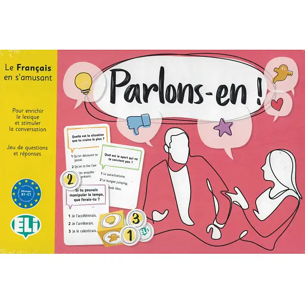 Parlons-en ! ~ Jeu Français Langue Étrangère ~ B1-C1 Parlons-en ! ~ Jeu Français Langue Étrangère ~ B1-C1