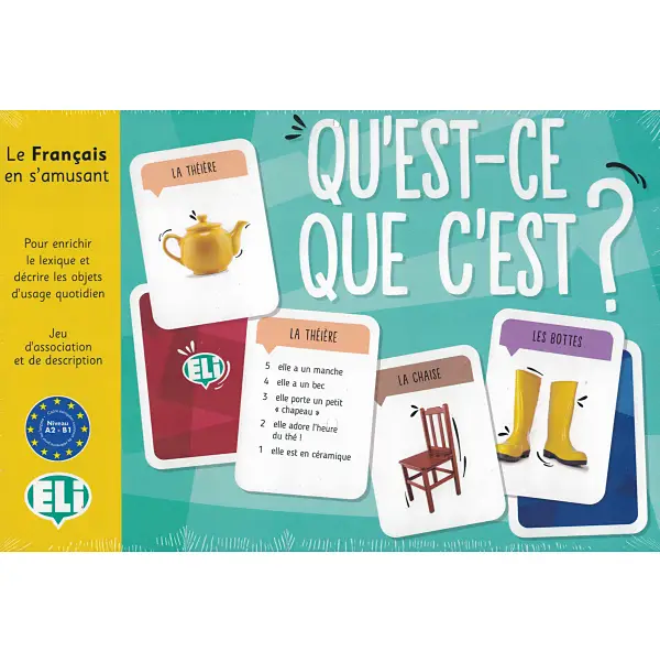 Qu’est-ce que c’est ? ~ Jeu Français Langue Étrangère ~ A2-B1 Qu’est-ce que c’est ? ~ Jeu Français Langue Étrangère ~ A2-B1