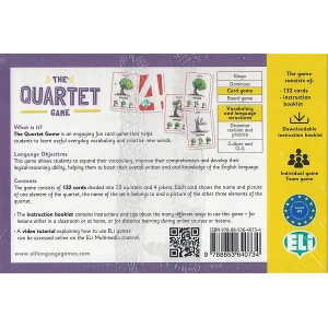 The Quartet Game / Le jeu des quatuors ~ Jeu Anglais ~ A2 eli quartet game jeu ang v