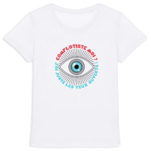 Tshirt Femme 100% coton bio - Message français