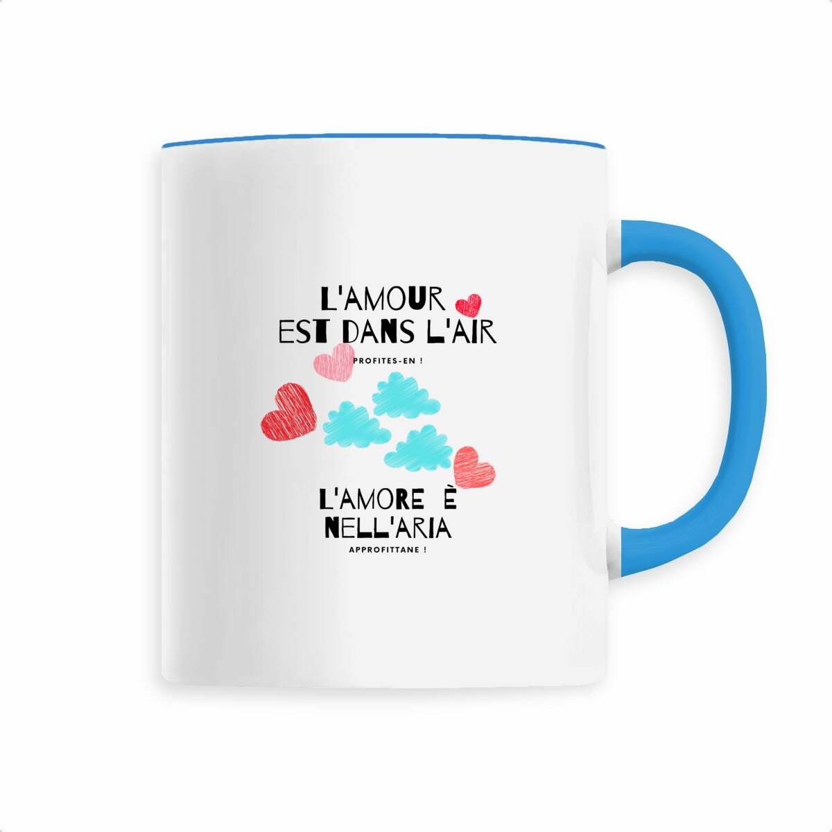 Mug - L'amour est dans l'air - bilingue FR - IT Mug - bilingue FR - IT