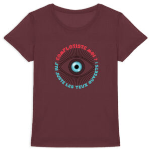 Tshirt Femme 100% coton bio - Message français