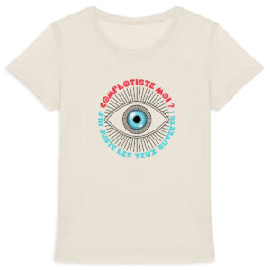 Tshirt Femme 100% coton bio - Message français