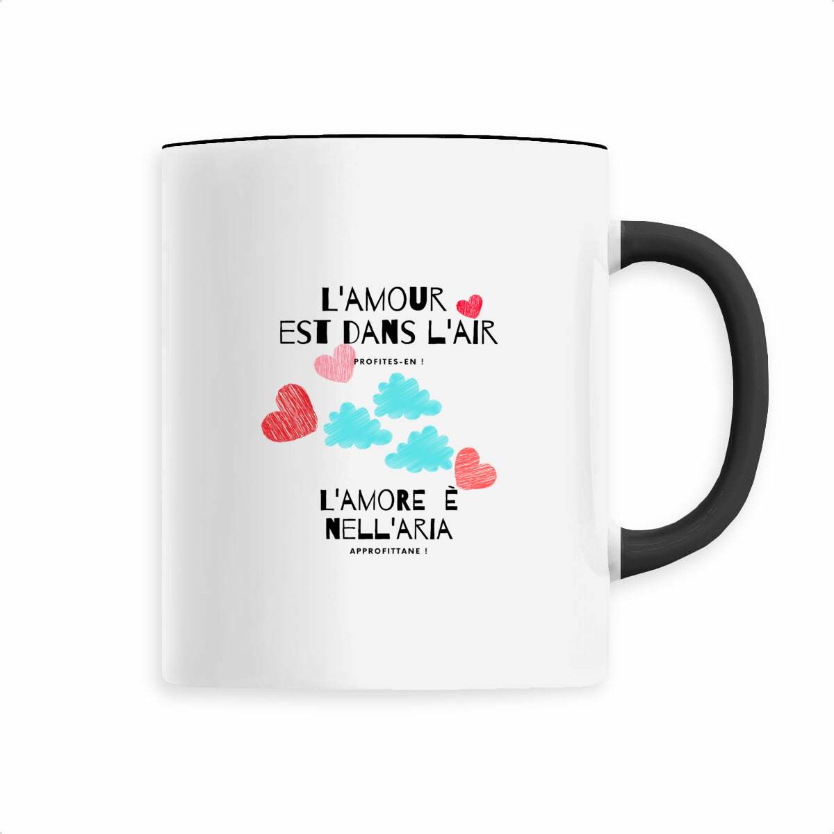 Mug - L'amour est dans l'air - bilingue FR - IT Mug - bilingue FR - IT